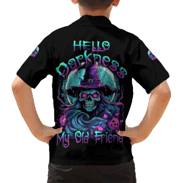 Hello Darkness My Old Friend Witch Halloween Hawaiian Shirt 6.jpg