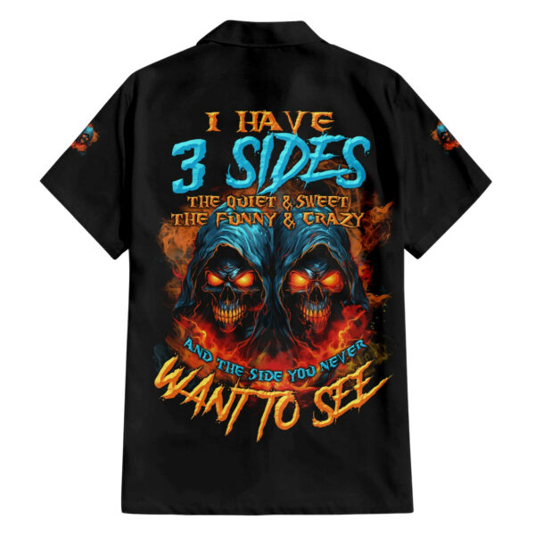 I Have 3 Sides Skull Reaper Hawaiian Shirt 1.jpg