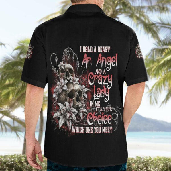 I Hold A Beast An Angel And A Crazy Lady In Me Hawaiian Shirt 4.jpg