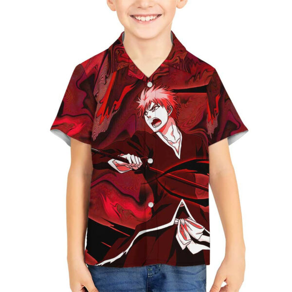 Ichigo True Shikai Bleach Hawaiian Shirt Anime Mix Trippy 5.jpg
