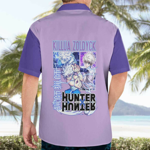 Killua Zoldyck Hunter x Hunter Hawaiian Shirt Anime 4.jpg