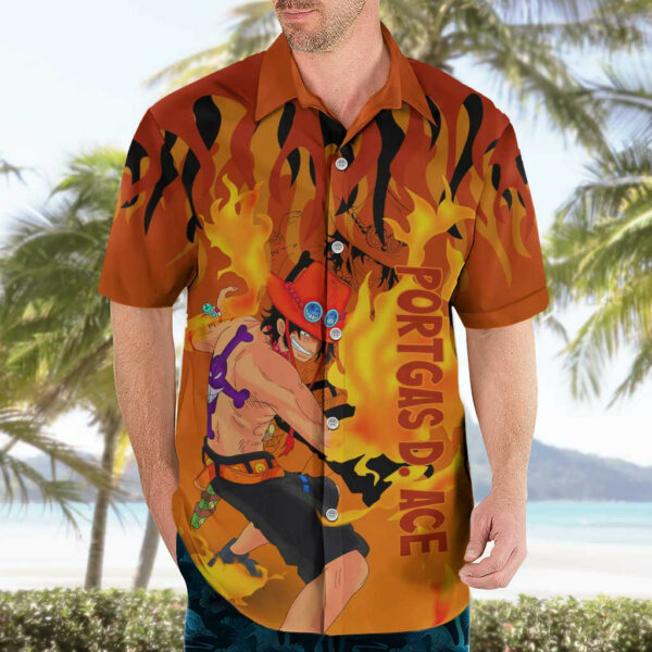 Portgas D Ace One Piece Hawaiian Shirt Anime 3.jpg