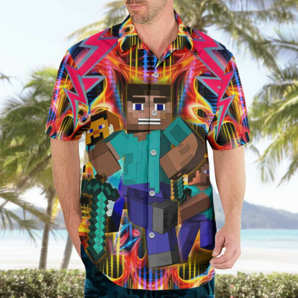 Power Minecraft Hawaiian Shirt Game Art Mix Trippy 3.jpg