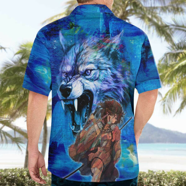 Raging Princess Mononoke Studio Ghibli Hawaiian Shirt Trippy 4.jpg