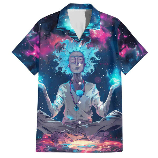 Rick and Morty Trippy Cosmic Rick Hoodie Hawaiian Shirt Trippy 1.jpg