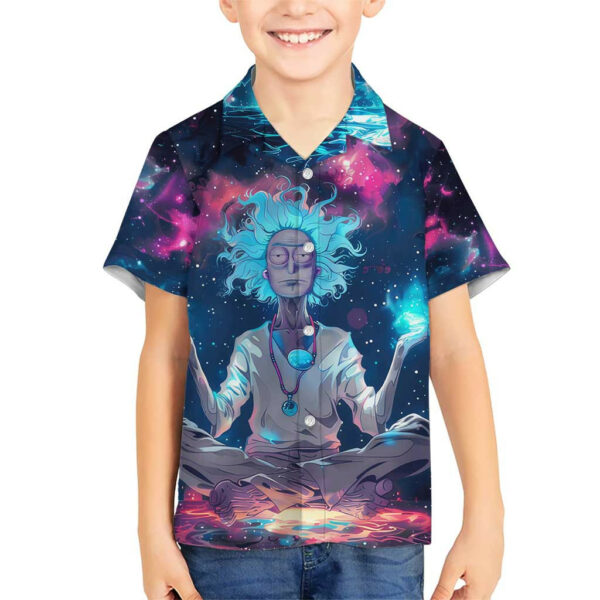 Rick and Morty Trippy Cosmic Rick Hoodie Hawaiian Shirt Trippy 5.jpg