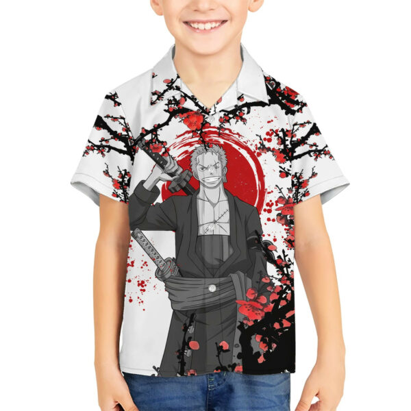 Roronoa Zoro Anime One Piece Japan Style Hawaiian Shirt 5.jpg