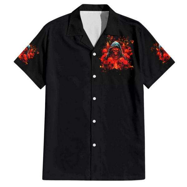 Rose Skull Hawaiian Shirt Iam Sweet Girl But If You Piss Me Off 2.jpg
