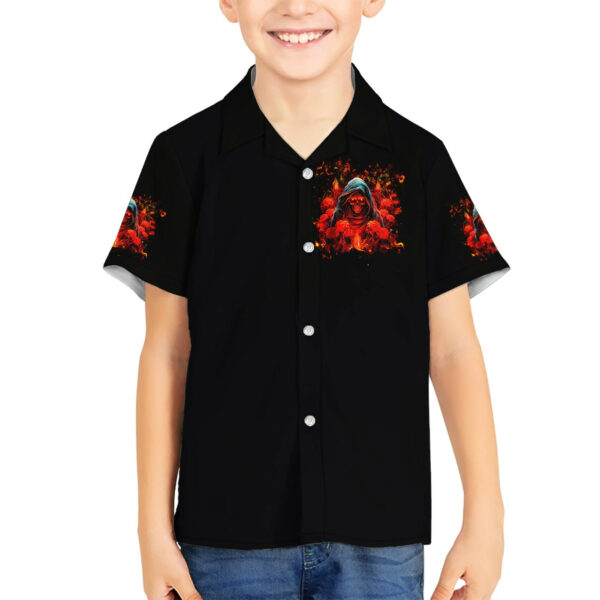 Rose Skull Hawaiian Shirt Iam Sweet Girl But If You Piss Me Off 5.jpg
