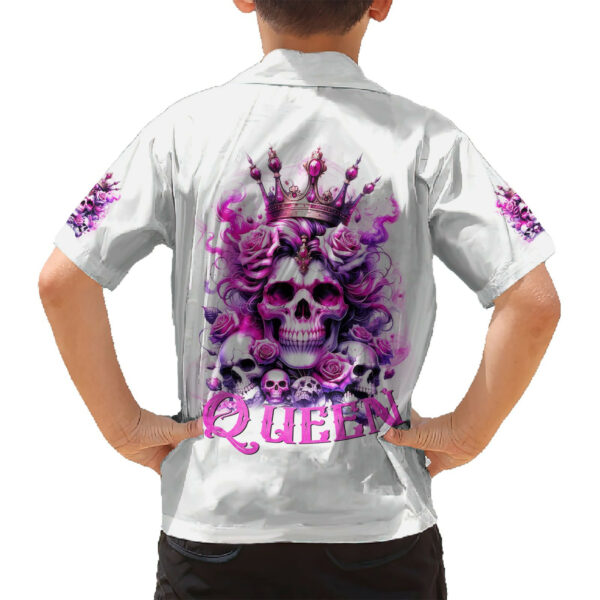 Rose Skull Hawaiian Shirt Queen Skull 6.jpg