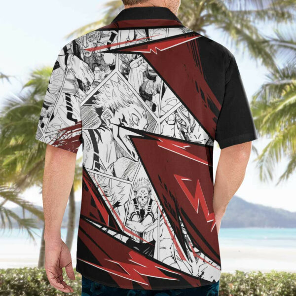 Ryomen Sukuna Jujutsu Kaisen Hawaiian Shirt Anime Mix Manga 4.jpg