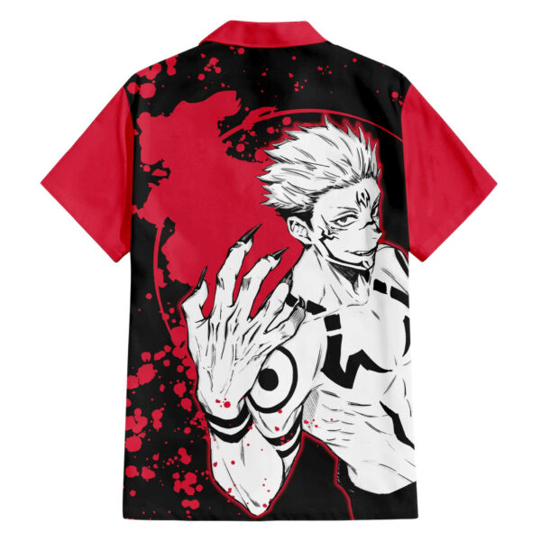 Ryomen Sukuna Jujutsu Kaisen Hawaiian Shirt Manga Style Art 2.jpg