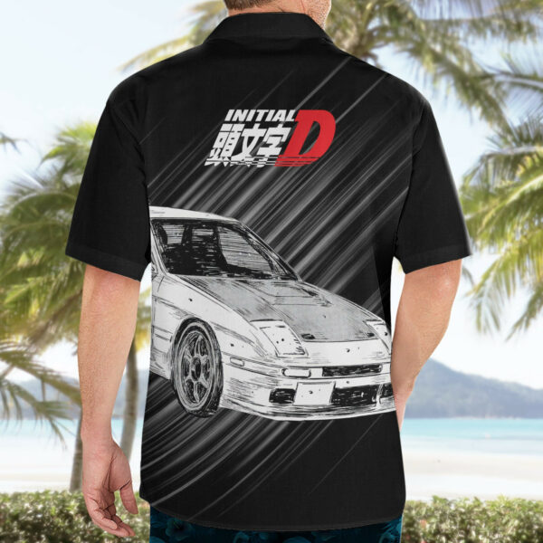 Ryosuke Takahashi RX 7 Initial D Hawaiian Shirt Manga Mix Anime 4.jpg