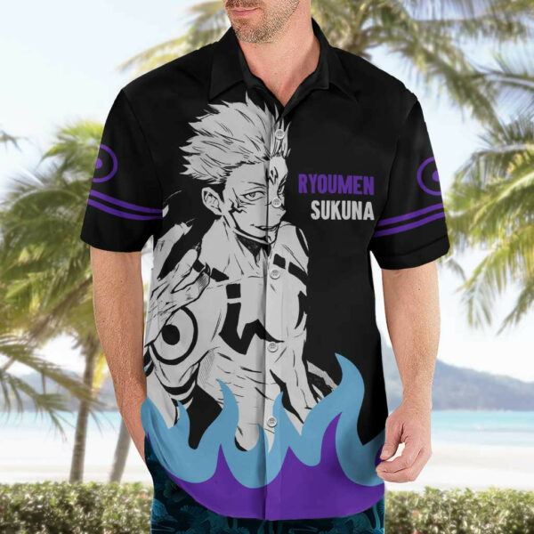Ryoumen Sukuna Jujutsu Kaisen Hawaiian Shirt Anime 3.jpg