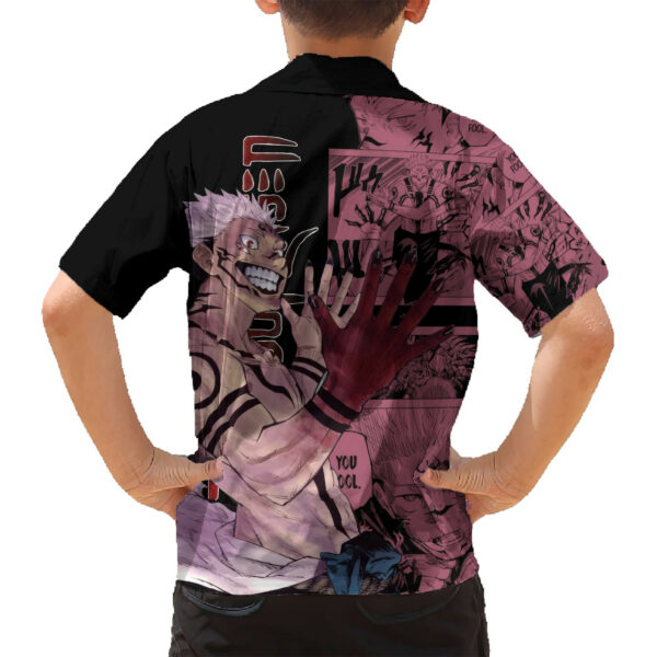 Ryoumen Sukuna Jujutsu Kaisen Manga Style Hawaiian Shirt 6.jpg