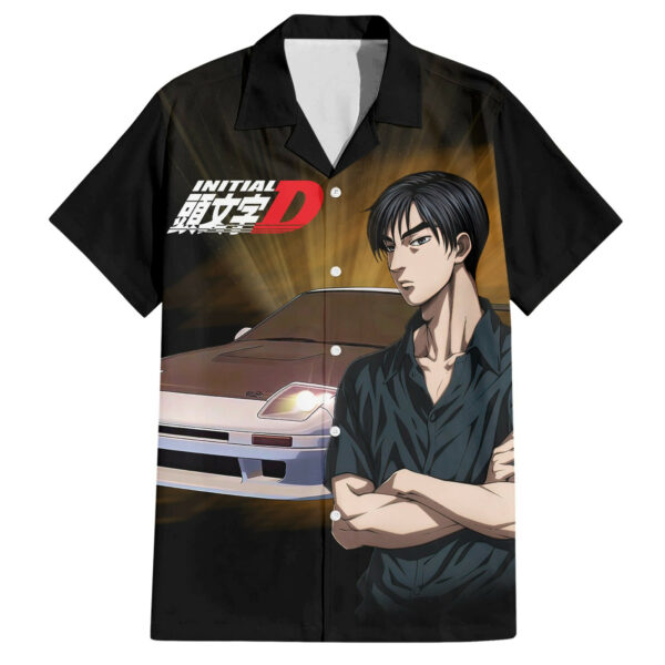 Ryouske Takahashi Initial D Hawaiian Shirt Manga Mix Anime 1.jpg