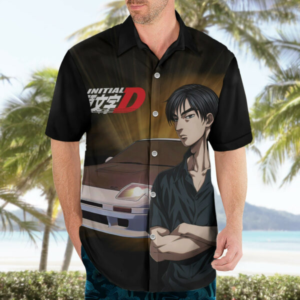 Ryouske Takahashi Initial D Hawaiian Shirt Manga Mix Anime 3.jpg