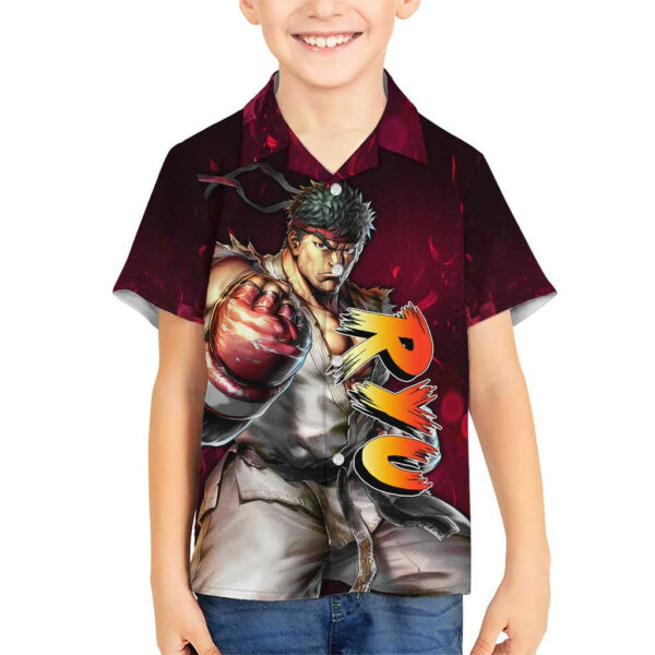 Ryu Street Fighter Hawaiian Shirt Anime 5.jpg