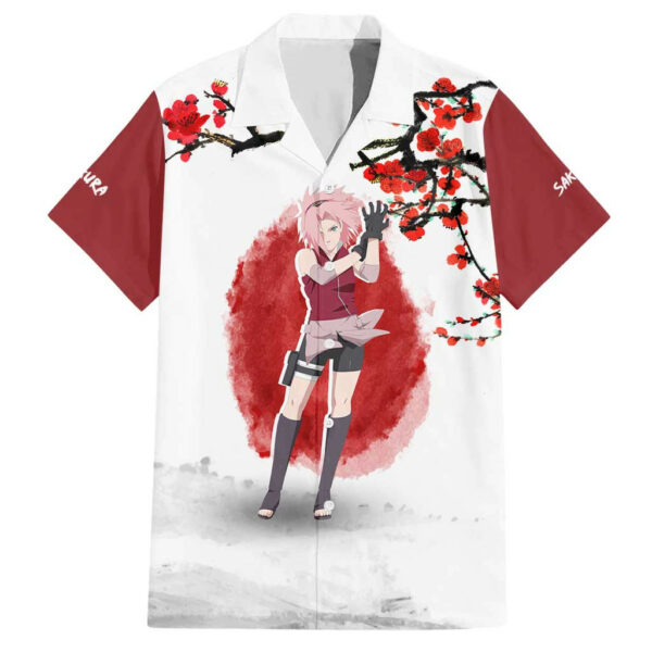 Sakura Haruno Dragon Ball Hawaiian Shirt Anime 1.jpg
