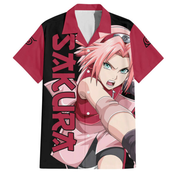 Sakura Haruno Naruto Anime Hawaiian Shirt 1.jpg