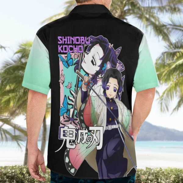 Shinobu Kocho Kimesu No Yaiba Hawaiian Shirt Japan Anime 4.jpg