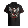 Skull Hawaiian Shirt Blood Skull Survivor 2.jpg