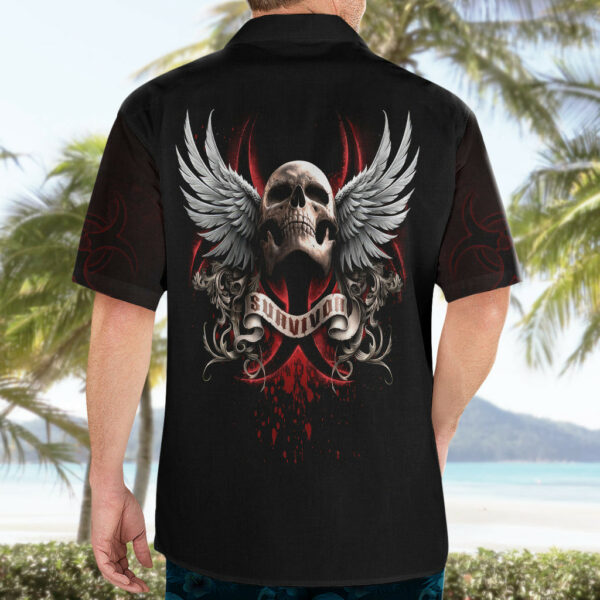 Skull Hawaiian Shirt Blood Skull Survivor 5.jpg