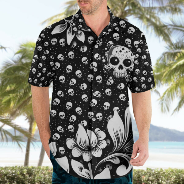Skull Hawaiian Shirt Cute Skull Fun and Floral 3.jpg