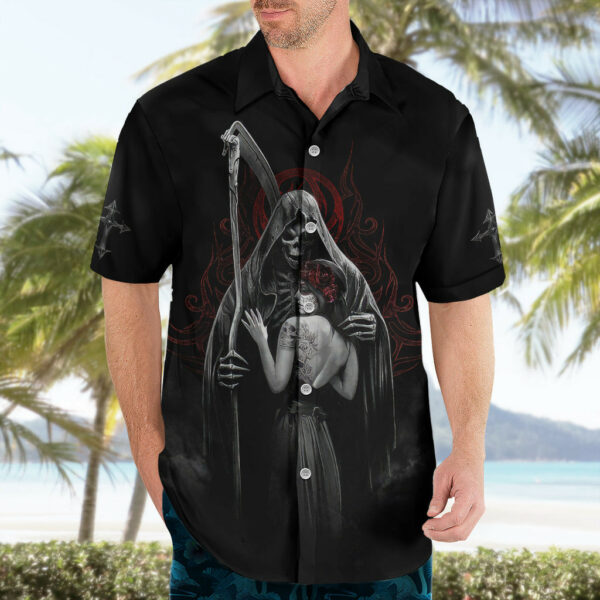Skull Hawaiian Shirt Death Angel And Da de Muertos Girl 4.jpg