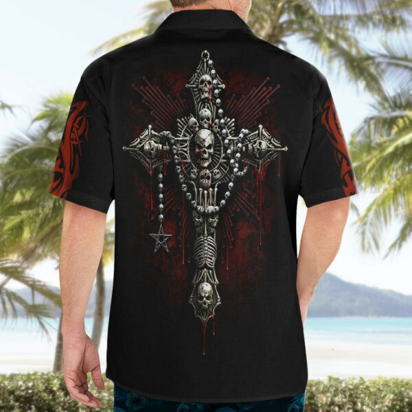 Skull Hawaiian Shirt Head Skeleton Cross Skull 5.jpg