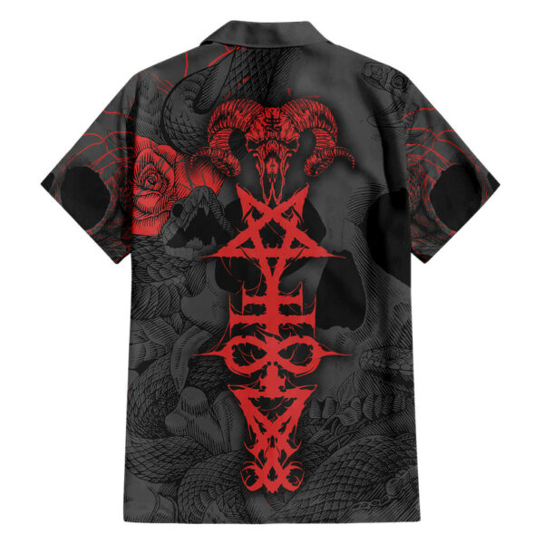 Skull Horror Satan Symbol Grunge Hawaiian Shirt 2.jpg