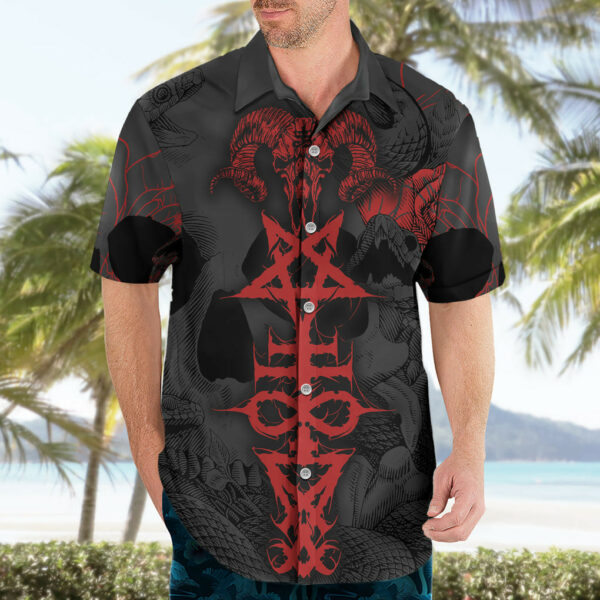Skull Horror Satan Symbol Grunge Hawaiian Shirt 3.jpg