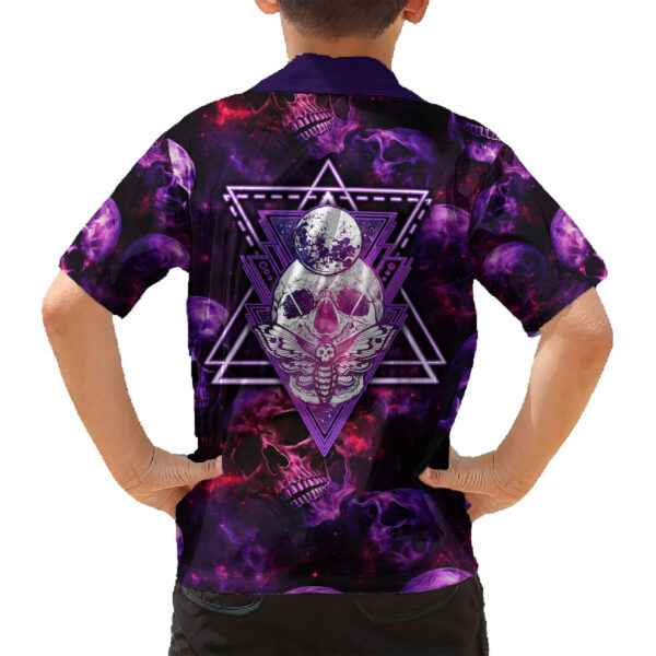 Skull and Moth Hawaiian Shirt Fantasy Cosmic Abstract Grunge Purple Art 6.jpg