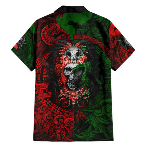Skulls Aztec Warriors Hawaiian Shirt 2.jpg
