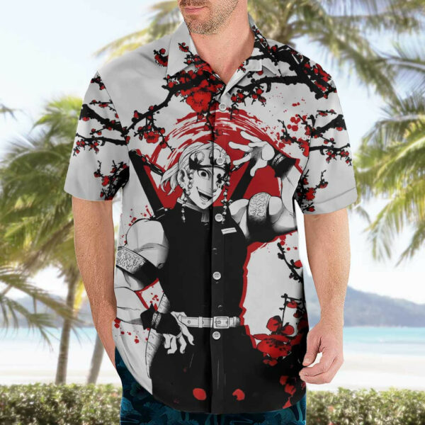 Tengen Uzui Demon Slayer Hawaiian Shirt Anime Japan 3.jpg