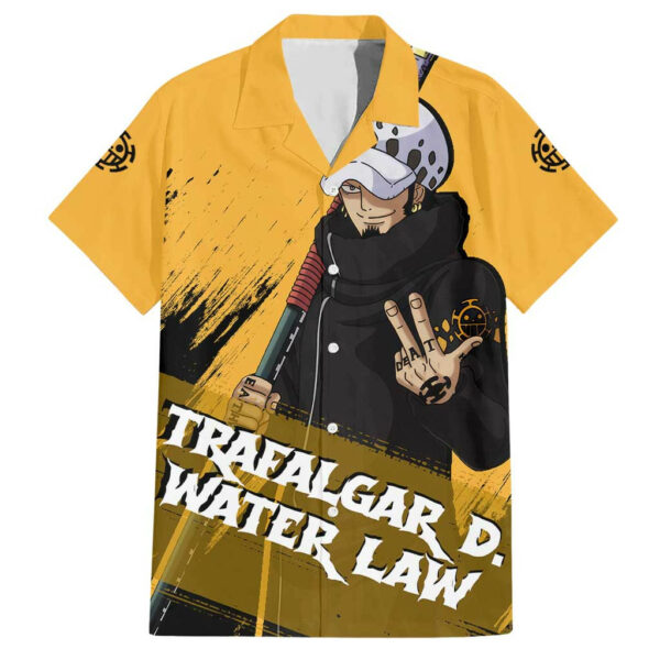Trafalgar D Water Law One Piece Hawaiian Shirt Anime 1.jpg