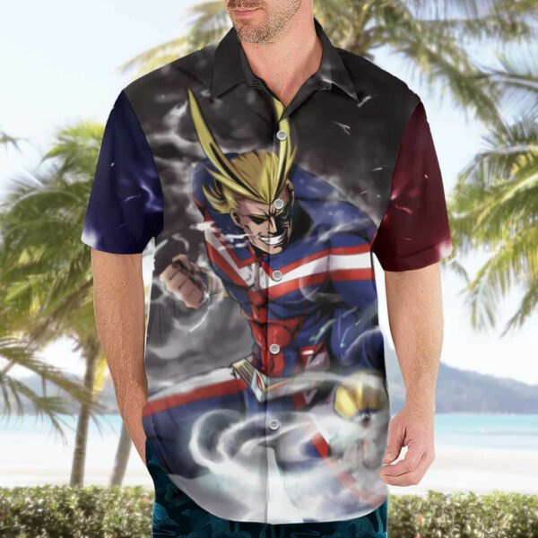 Trippy All Might My Hero Academia Hawaiian Shirt Anime Mid Trippy 3.jpg