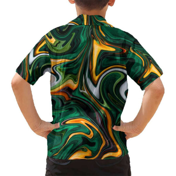 Trippy Green White Power Rangers Hawaiian Shirt Anime 6.jpg