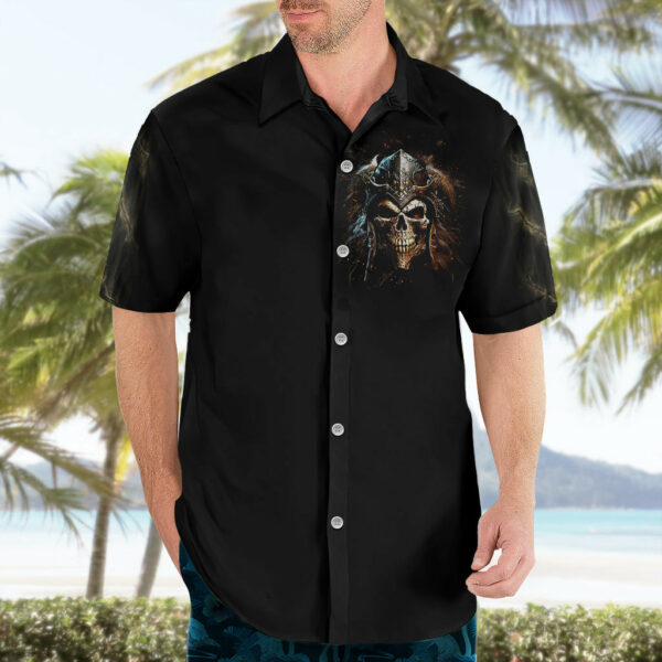 Warrior Skull Hawaiian Shirt The Warrior Replies Iam The Storm 4.jpg