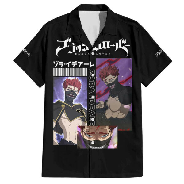 Zora Ideale Black Clover Hawaiian Shirt Anime 1.jpg