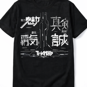 Thako Cyber Kanji Core Graphic Tee