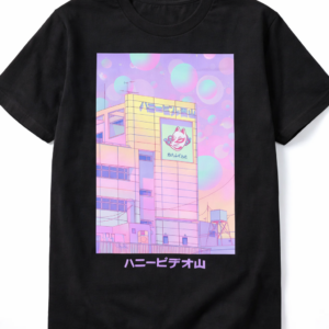 Pastel Yama Retro City Mood Graphic Tee