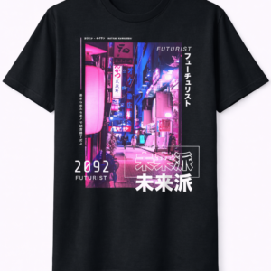 Futurist 2092 Cyber Tokyo Tee